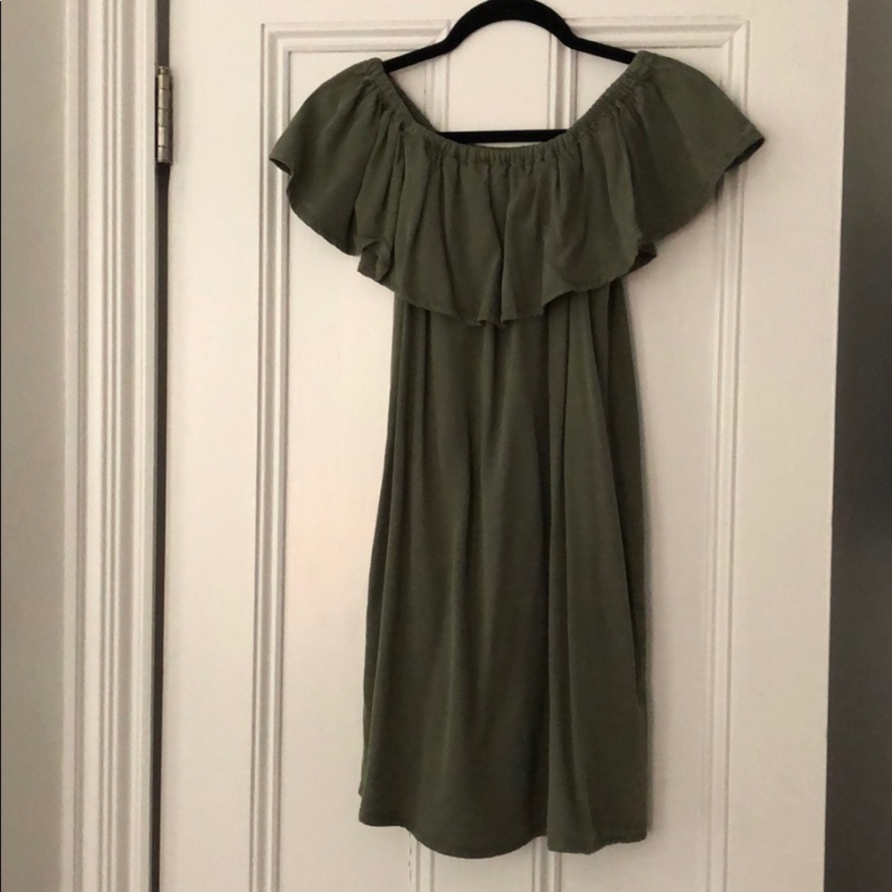 Off the shoulder dress